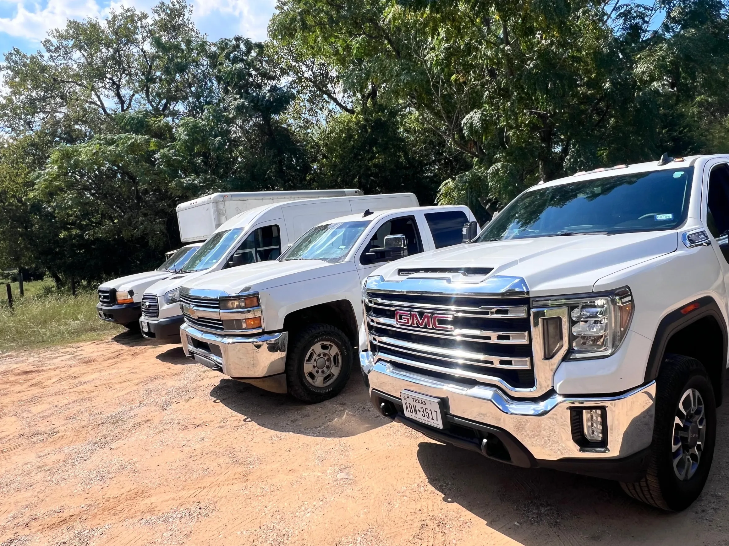 Pro Bros Restoration truck fleet